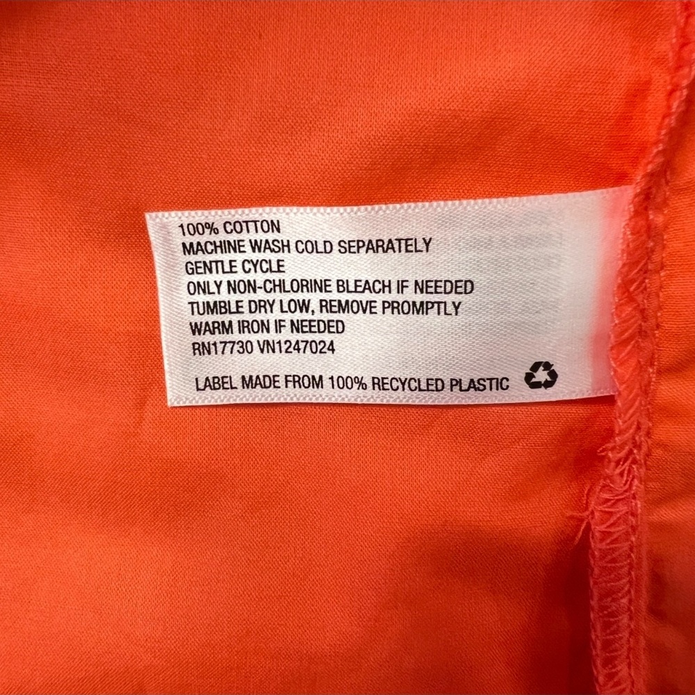 #A033 A New Day Orange Blouse - Size XXL - Picture 9 of 12